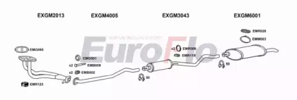 Система выпуска ОГ EuroFlo VLAST13 1004B